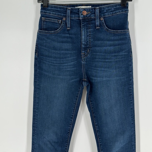 Madewell curvy high rise skinny jeans size 25 - Picture 3 of 8
